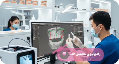 مدل‌سازی و پرینت سه‌بعدی دندانپزشکی | مرکز رادیولوژی الف – دکتر مهسا خادمی – تهران